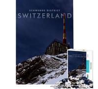 Puzzle per adulti da 1000 pezzi Santis Appenzell Alps Giochi per famiglie Giocattolo avvincente per coltivare la pazienza Ottimo regalo per giochi Regalo di compleanno (dimensioni 50x75cm)