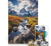 Puzzle per adulti da 1000 pezzi Sentiero della Vetta gioco educativo decorazione per la casa ideale come regalo 50x75cm