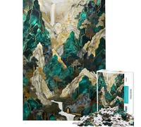 Puzzle per adulti da 1000 pezzi Sentiero per Shangri-La - Gioco interattivo decorazione perfetta compleanno e Natale (dimensioni 50x75cm)