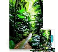 Puzzle per adulti da 1000 pezzi "Sentiero verso il Paradiso",taglio perfetto,divertente gioco di concentrazione,regalo,gioco gratuito,regalo di compleanno (38x52cm)