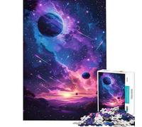 Puzzle per adulti da 1000 pezzi Serata Astrale Esercizio per il Cervello Gioco Educativo Rompicapo per Età 14+ 38x26cm