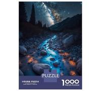 Puzzle Per Adulti Da 1000 Pezzi Shine on The Way Puzzle Per Adulti Giochi Divertenti Sfida Difficile Divertimento A Casa Attività, 70x50cm/1000pcs