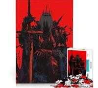 Puzzle per adulti da 1000 pezzi Signore dei Vampiri Re di Sangue Giocattolo educativo Difficile Lista dei desideri con Babbo Natale 38x52cm