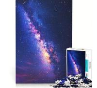 Puzzle per adulti da 1000 pezzi "Sinfonia della Via Lattea" gioco pratico impegnativo e stimolante ideale come regalo per tutta la famiglia 38x52cm