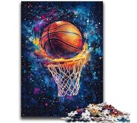Puzzle per adulti da 1000 pezzi Slam Dunk Basketball, sfida difficile contro lo stress, ideale come regalo per tutta la famiglia, 50x75cm