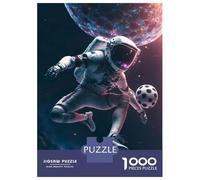 Puzzle Per Adulti Da 1000 Pezzi Soccer Astronaut Puzzle Per Adolescenti Giochi Per Famiglie Assemblaggio Di Modelli Attività Divertenti A Casa 52x38cm/1000pcs