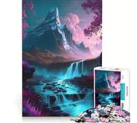 Puzzle per adulti da 1000 pezzi "Sogni della natura giapponese", gioco rilassante, sfida impegnativa, regalo per amici e familiari 50x75cm