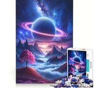 Puzzle per adulti da 1000 pezzi "Solitudine Celeste", gioco per famiglie, migliora la memoria, adatto come decorazione da scrivania 38x52cm