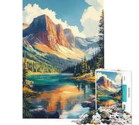 Puzzle per adulti da 1000 pezzi South Dakota puzzle per adolescenti giochi rilassanti vacanze a casa passatempo gioco stimolante regali (dimensioni 50x75cm)