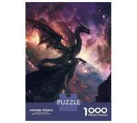 Puzzle Per Adulti Da 1000 Pezzi Space Dragon On The Edge Puzzle Per Adulti Giocattolo Decorazione Da Parete Regali Per Donne Regali Unici Per Compleanno E Natale 52x38cm/1000pcs