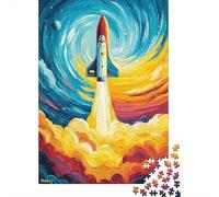 Puzzle Per Adulti Da 1000 Pezzi Space Shuttle Launch Art Print-1 Puzzle Per Adulti Gioco Pratico Migliora La Memoria Attività Divertenti A Casa 38x26cm/1000pcs