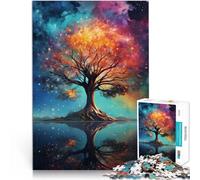 Puzzle per adulti da 1000 pezzi Spazio dell'albero Fatto di legno，per età pari o superiore a 14 anni Giocattoli educativi Idee regalo。misurare：50x75cm/19.68x29.52pollice