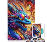 Puzzle per adulti da 1000 pezzi Spettacolo dei draghi Fatto di cartone per 14+ Vacanza a casa: uccidere il tempo Idee regalo misurare：38x52cm