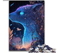 Puzzle per adulti da 1000 pezzi Spiriti della natura, gioco stimolante e gioco per famiglie con pezzi completamente interconnessi di forma casuale (dimensioni 26x38cm)
