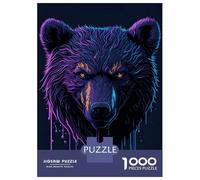 Puzzle Per Adulti Da 1000 Pezzi Splash Bear Dripping Puzzle Per Adulti Antistress Giocattolo Difficile Difficile Ottimo Regalo Per I Giocatori 70x50cm/1000pcs