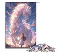 Puzzle per adulti da 1000 pezzi splendido cielo stellato cavallo dello zodiaco regalo di compleanno per ragazzi dai 14 anni in su 75x50 cm