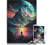 Puzzle per adulti da 1000 pezzi, splendido paesaggio, sfida difficile, idee regalo per 14+ puzzle game offerti (dimensioni 38x26cm)