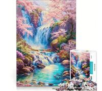 Puzzle per adulti da 1000 pezzi "Splendido Paradiso", gioco divertente, antistress, con pezzi di forma casuale completamente ad incastro 38x52cm