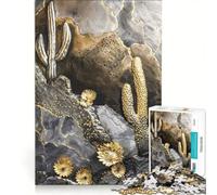 Puzzle per adulti da 1000 pezzi "Splendore del deserto dorato", giocattolo fai-da-te, impegnativo da completare, collezione d'artista, belle arti 50x75cm