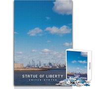 Puzzle per adulti da 1000 pezzi Statua della Libertà Divertimento in famiglia e serata di giochi Ma divertente e umoristico Divertente regalo Dimensioni 50x75cm