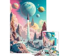 Puzzle per adulti da 1000 pezzi Stellar Ascent gioco da parete difficile e stimolante per tutta la famiglia (38x52cm)
