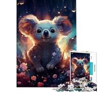 Puzzle per adulti da 1000 pezzi Stellar Safari Koala per gioco educativo sfida giocattolo pratico modello da assemblare regalo di compleanno (dimensioni 38x26cm)