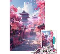 Puzzle per adulti da 1000 pezzi stile Vaporwave giapponese giochi rilassanti difficile regalo per amici e familiari (dimensioni 38x26cm)