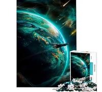 Puzzle per adulti da 1000 pezzi "Strano mondo verde" - Gioco educativo e stimolante ideale per rilassarsi e alleviare lo stress perfetto come regalo di compleanno (dimensioni 38x26cm)