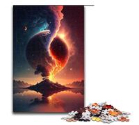 Puzzle per adulti da 1000 pezzi Sunset Fantasy Toy gioco intellettuale ideale come regalo per tutta la famiglia 75x50 cm