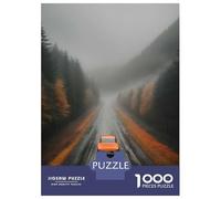 Puzzle Per Adulti Da 1000 Pezzi Sur Ma Route Forest Drive Puzzle Giochi Rilassanti Difficile Impegnativo Da Completare 70x50cm/1000pcs