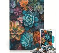 Puzzle per adulti da 1000 pezzi "Sussurri floreali", gioco pratico, difficile e stimolante, ideale come regalo per tutta la famiglia 38x26cm