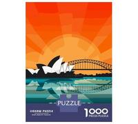 Puzzle Per Adulti Da 1000 Pezzi Sydney Australia Travel Puzzle Per Adulti Gioco Pratico Sfida Difficile Aiuta Ad Allenare Il Cervello 70x50cm/1000pcs