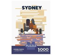 Puzzle Per Adulti Da 1000 Pezzi Sydney Harbour Puzzle Per Adolescenti Giocattolo Decorazione Da Parete Decorazione Da Parete Regali Unici Per Compleanno E Natale 52x38cm/1000pcs