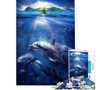 Puzzle per adulti da 1000 pezzi tema "Armonia dell'Oceano" gioco per famiglie giocattolo avvincente per coltivare la pazienza regalo per donne uomini e attività per tutta la famiglia (38x26cm)