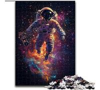 Puzzle per adulti da 1000 pezzi, tema: Astronauta fantasy, gioco a quiz per migliorare l'amore tra coppie dai 14 anni in su (dimensioni 26x38cm)