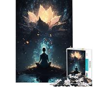 Puzzle per adulti da 1000 pezzi tema celeste per uno stato meditativo gioco educativo per tutta la famiglia ideale come regalo di Babbo Natale segreto (dimensioni 50x75cm)