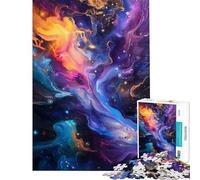 Puzzle per adulti da 1000 pezzi tema Danza Cosmica Gioco divertente perfetto come decorazione regalo di Natale o di compleanno (dimensioni 50x75cm)