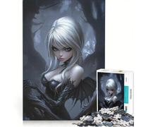 Puzzle per adulti da 1000 pezzi, tema gotico e oscuro, gioco pratico, rilassante e stimolante per la mente, regalo di compleanno, regalo di viaggio 50x75cm