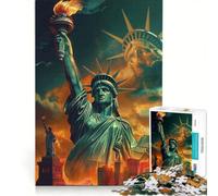 Puzzle per adulti da 1000 pezzi tema Libertà Pace gioco educativo decorazione per la casa per rafforzare l'amore tra le coppie 50x75cm