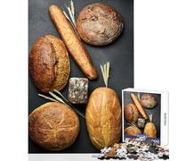 Puzzle per adulti da 1000 pezzi tema pane gioco impossibile sfida difficile giocattolo educativo per migliorare l'amore tra le coppie (50x75cm)