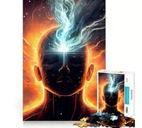 Puzzle per adulti da 1000 pezzi,tema Risveglio e Illuminazione,taglio di alta qualità,gioco divertente e stimolante,ideale per momenti di svago e relax,regalo di Natale (50x75cm)