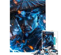 Puzzle per adulti da 1000 pezzi tema "Spirito della Tempesta Eroe" gioco rompicapo giocattolo avvincente per coltivare la pazienza idea regalo decorazione perfetta (dimensioni 50x75cm)