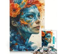Puzzle per adulti da 1000 pezzi tema surreale "Regni alieni" gioco pratico per le vacanze a casa ideale per passare il tempo e rafforzare l'amore di coppia 50x75cm