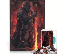 Puzzle per adulti da 1000 pezzi tema Tarocchi Cavaliere Oscuro Fantasy Un gioco pratico divertente e spiritoso perfetto anche come decorazione da scrivania 50x75cm