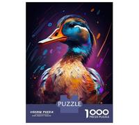 Puzzle Per Adulti Da 1000 Pezzi The Chatty Duck Puzzle Giochi Rilassanti Decorazione Perfetta Regali Unici Per Compleanno E Natale 38x26cm/1000pcs