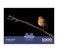 Puzzle Per Adulti Da 1000 Pezzi The European Robin Puzzle Per Adulti Gioco Rompicapo Vacanza A Casa Passatempo Interazione Genitore-figlio 70x50cm/1000pcs
