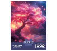 Puzzle Per Adulti Da 1000 Pezzi The Pink Cherry Blossom Puzzle Per Adulti Gioco Pratico Decorazione Da Parete Per Compleanno, Natale 38x26cm/1000pcs