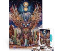 Puzzle per adulti da 1000 pezzi Totem della fenice Fatto di cartone per età pari o superiore a 14 anni Analisi e logica Regali di compleanno misurare:38x52cm