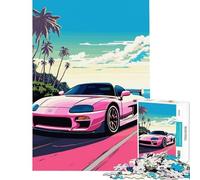 Puzzle per adulti da 1000 pezzi Toyota Supra MK A Art Impossible Game Sfida di intelligenza Giocattolo avvincente Regalo di compleanno per divertimento in famiglia (Dimensioni 38x26cm)