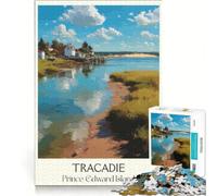 Puzzle per adulti da 1000 pezzi, Tracadie, Isola del Principe Edoardo, giochi rilassanti, decorazione per la casa, regalo di compleanno 38x26cm